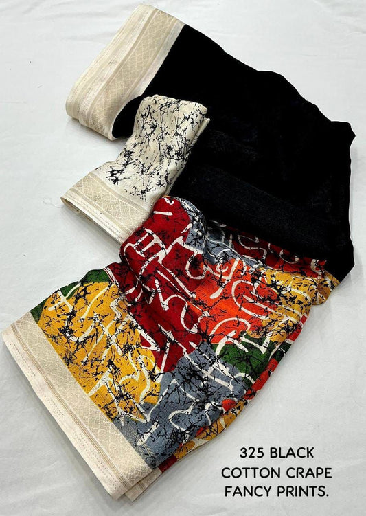 Pure cotton mulmul saree